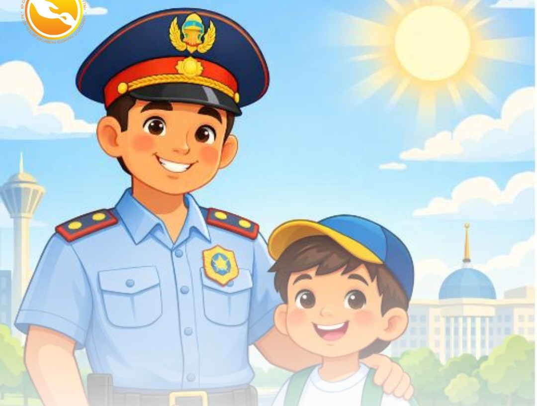 «Менің әкем – полиция қызметкері» аясында балалар суреттерінің тақырыптық көрмесі өтті